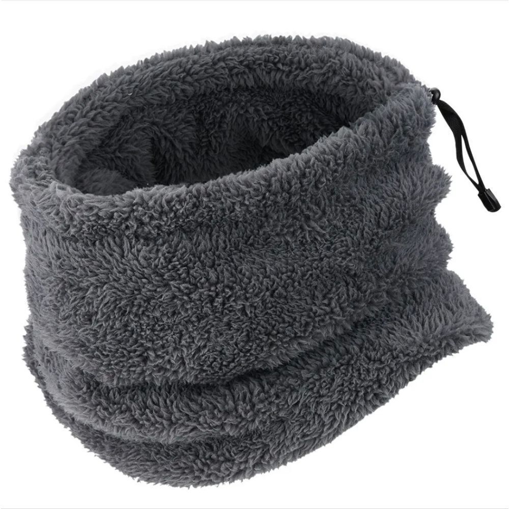 Winter Fleece Neck Warmer Gaiter Half Face Mask Men Women Windproof Ski Bandana